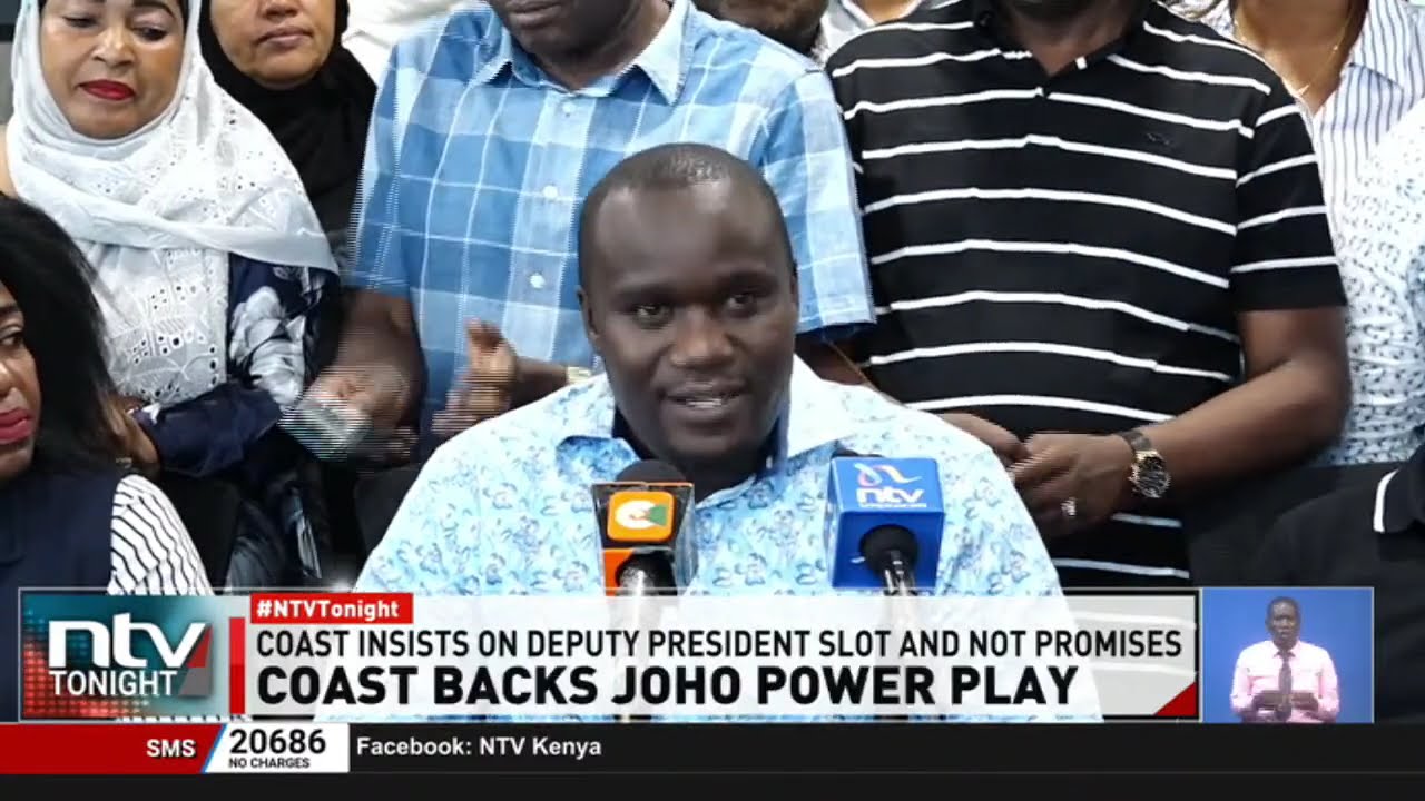 Coast MPs demand that Mining CS Hassan Joho be included in UDA-ODM pre-coalition talks