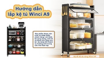 Kệ tủ thông minh Winci A9 - Hướng dẫn lắp đặt