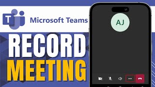 HOW TO RECORD TEAMS MEETING