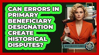 Can Errors In Primary Beneficiary Designation Create Historical Disputes?