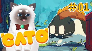 【CATO: Buttered Cat ＃01】猫とトーストがあれば解けない仕掛けなんてない！【Vtuber】