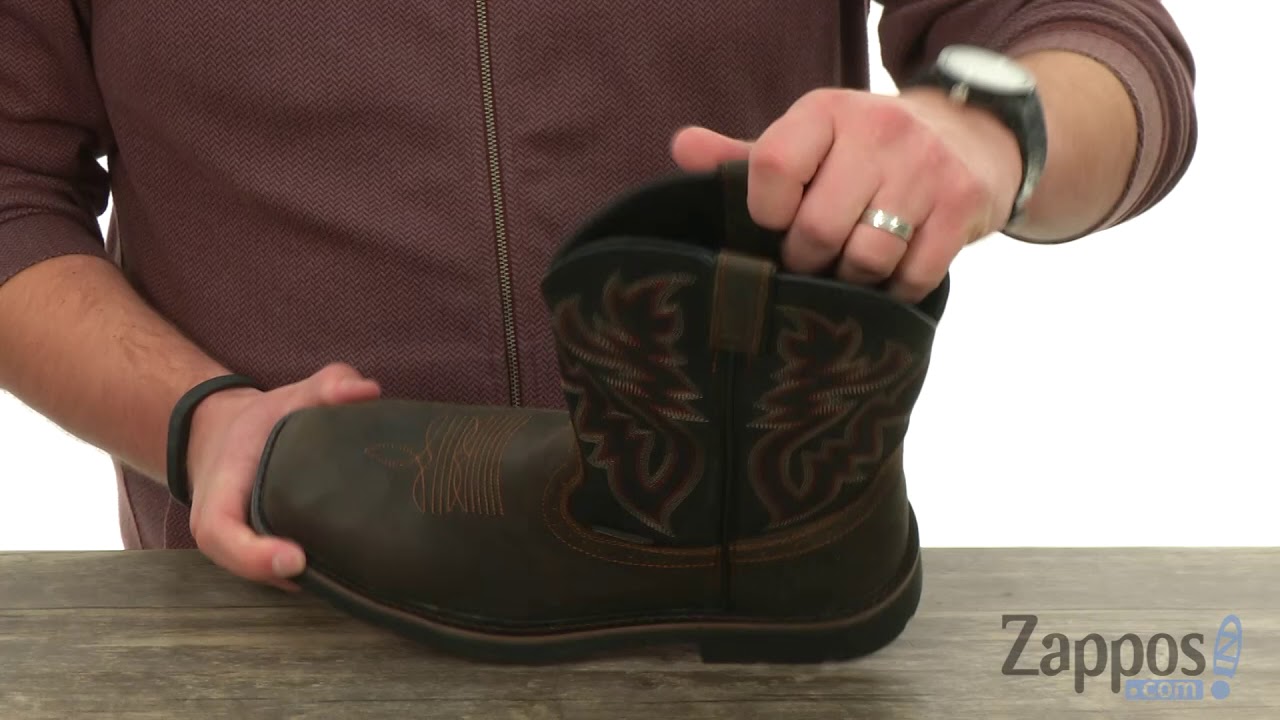 wolverine square toe boots