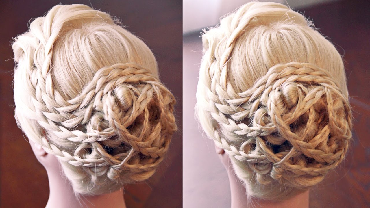 Shishka Iz Kos V Stile Renessansa Avtorskie Prichyoski Hairstyles By Rem Copyright C Youtube