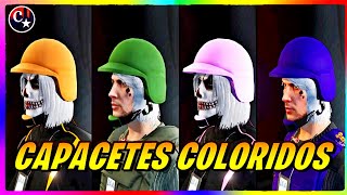 **WORKING**PEGUE AGORA O SEU CAPACETE COLORIDO e CALÇAS Meia CanelaGTA5 ONLINEVersão 1.50