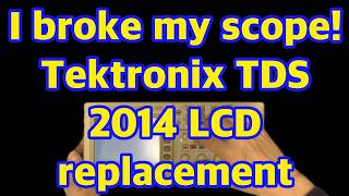 Tektronix TDS 2014 LCD replacement Tektronix TDS 2014 LCD replacement