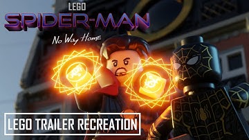 LEGO Spider-Man No Way Home Trailer Recreation