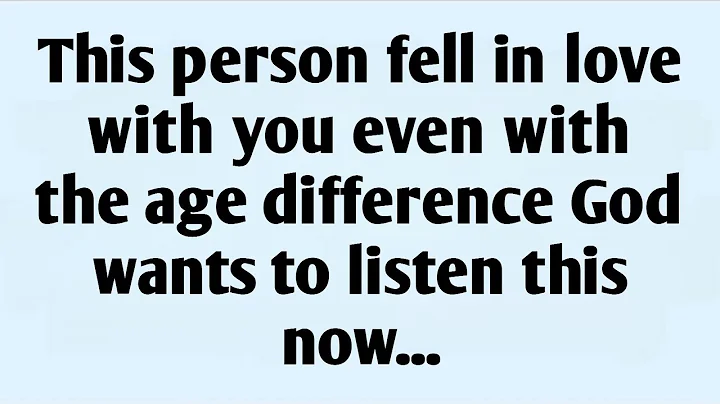 🔴This person fell in love with you even with the age difference God wants to listen this now...