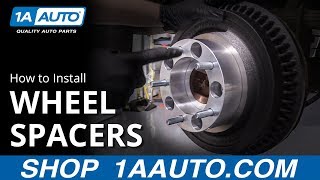How to Properly Install Wheel Spacers on your Vehicle!