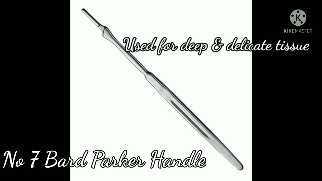 General Surgical instruments ( for Cutting & Dissecting)