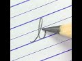Learn to write cursive small letter b | Cursive writing for beginners with pencil