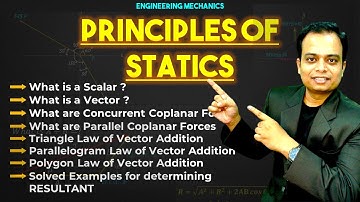 Class 1_Principles of Statics for Engineering Mechanics_First Year