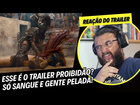 [🔥+18] Reação Trailer "Proibido" - SPARTACUS: A CASA DE ASHUR - Roma Antiga Era Coisa de Doido!