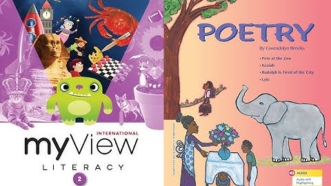 Poetry - myView 2nd Grade, Unit 1, Week 3 - Read Along