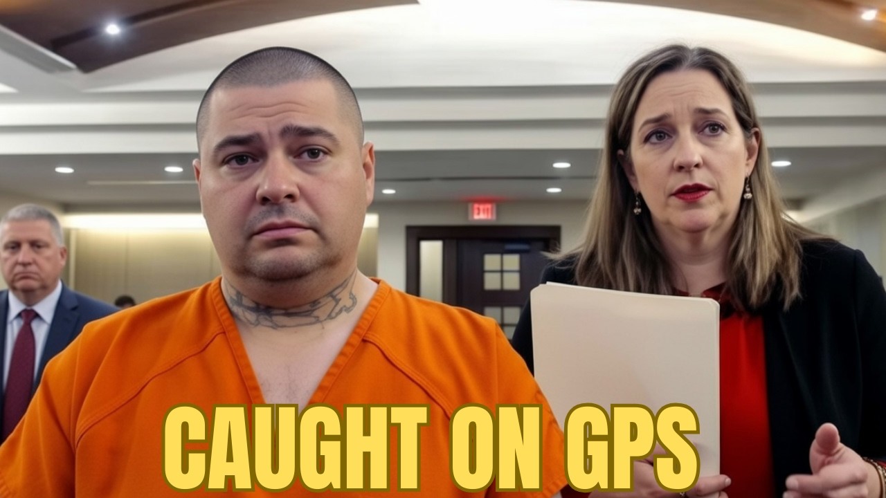 Defendant CAUGHT at Bars on GPS Monitor