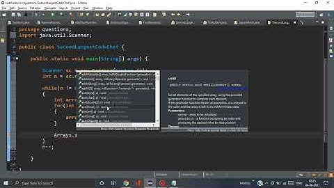 Second Largest Number||Java||Code Chef||Beginner