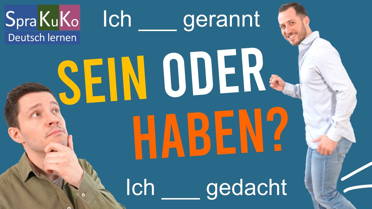 Wann bildet man das Perfekt im Deutschen mit "sein" und wann mit "haben