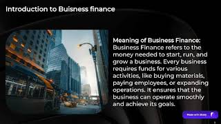 "Money Masters: Cracking the Code of Business Finance Part-1