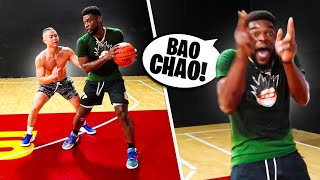 HE’S THE REAL DEAL! Physical 1v1 Basketball Against Hezi God!