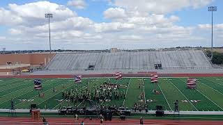 McCollum High School Band at UIL Region 11 Marching Contest