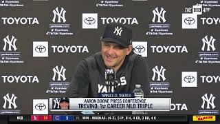 Aaron Boone breaks down 13-0 win over Tigers