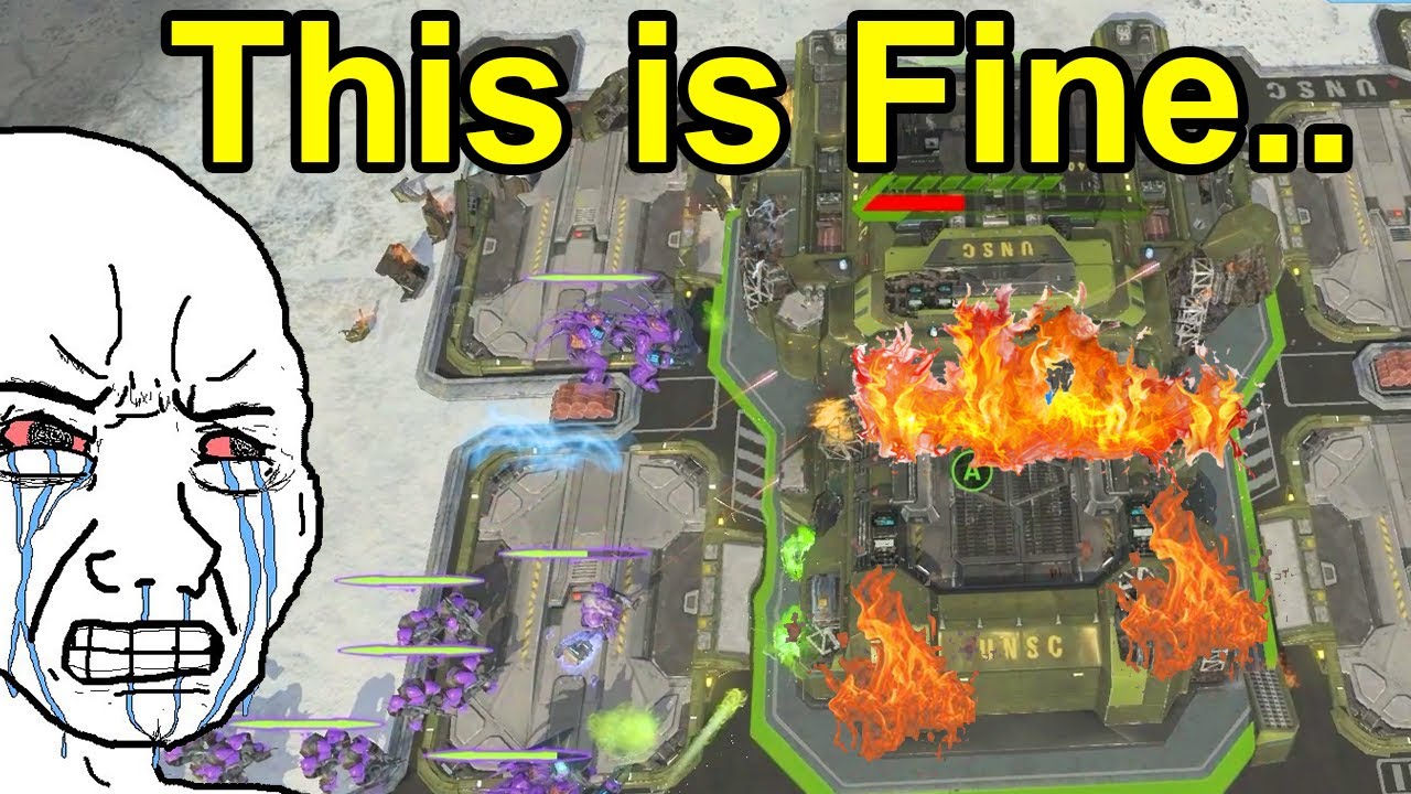 Halo Wars (1v1) The Most Back and Forth Game Ever