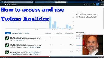 How to access & use Twitter Analytics