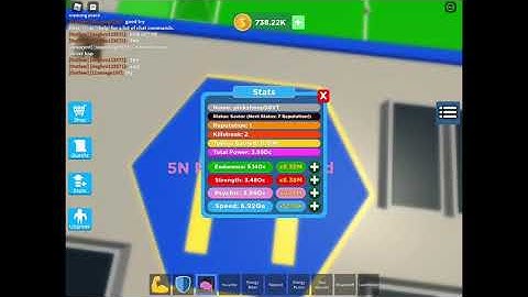 Getting to x class - Roblox super power fighting simulator