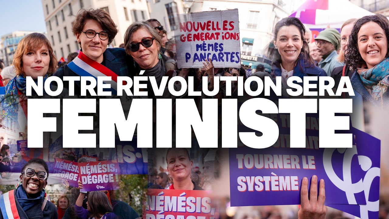 Notre révolution sera féministe et antifasciste 💜