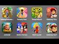 Subway Princess Runner, Kooply Run, Temple Run 3, Subway City, Jumanji, Sonic Forces, MetroLand, Sub