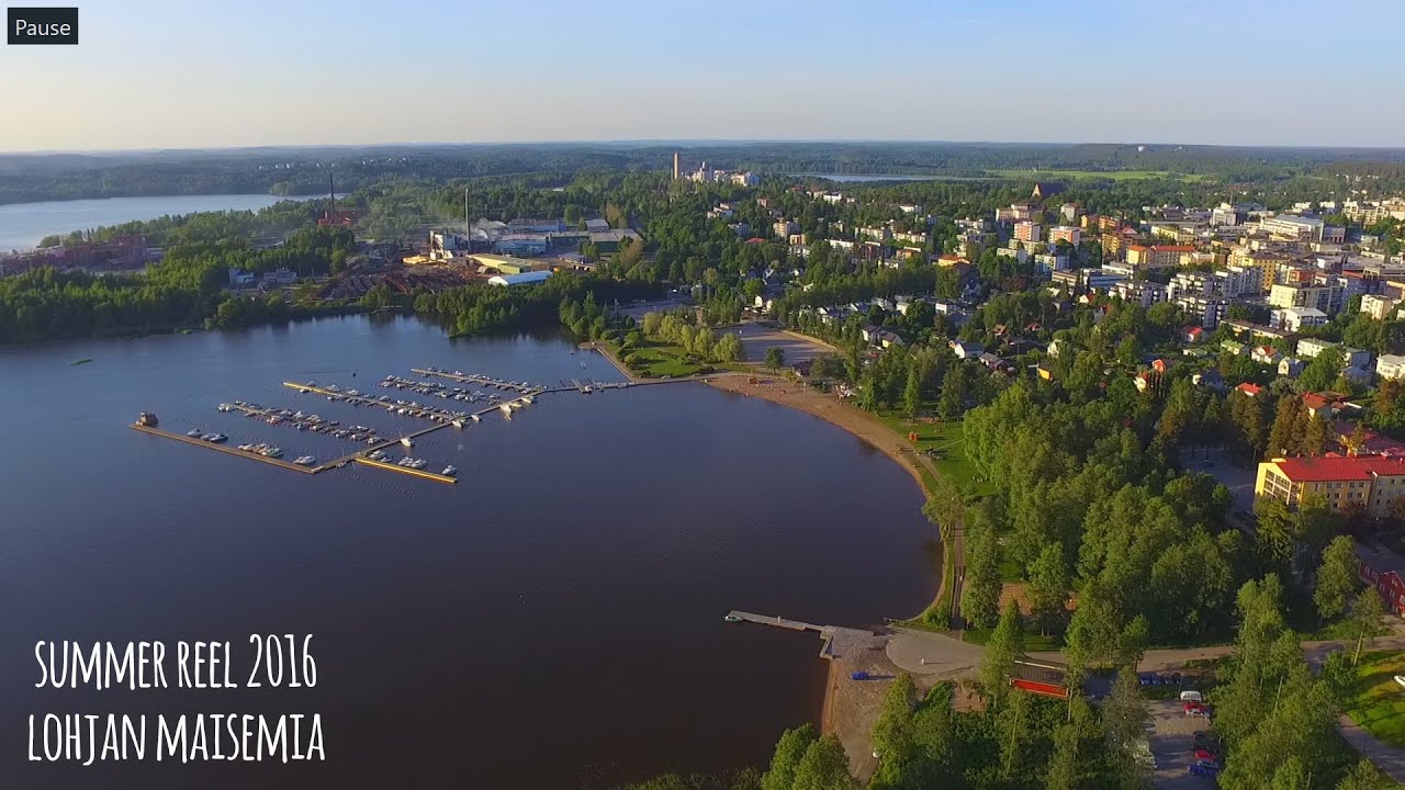 Lohja, Maisemia ilmasta 2016