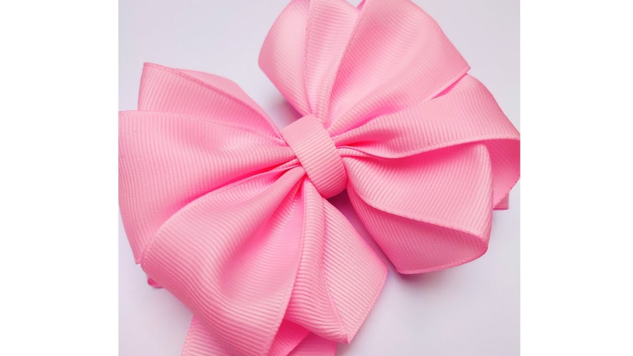 LAÇO MILENA 2 POMPOSO - Fita N9 / moño principiantes/ LAÇO SHEILA /#diy #laços #bow #dicas