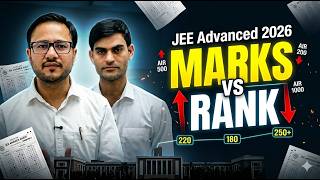 Marks vs Rank JEE Advanced 2026: What is a Safe Score?