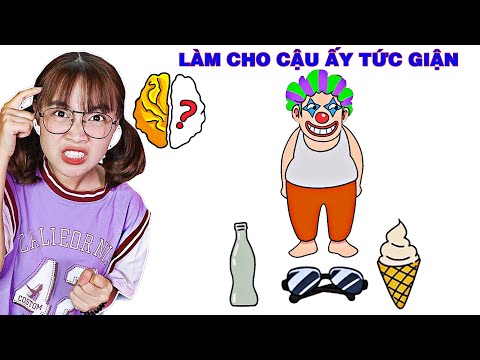 Video Hà Sam 1 Ngày Troll Chú Hề Ma Quái Tức Giận - Brain Out - youtube