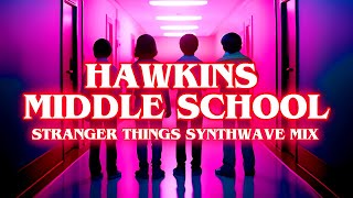 Hawkins Middle School: Stranger Things Synthwave Mix [ Chill, Relax, Study, Sleep ]