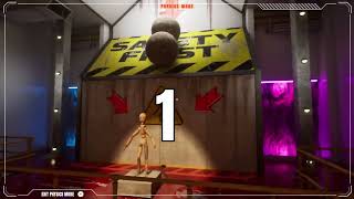 Stanley Parable meets a Semi Truck - RMF's Ragdoll Physics Experiments - No Commentary