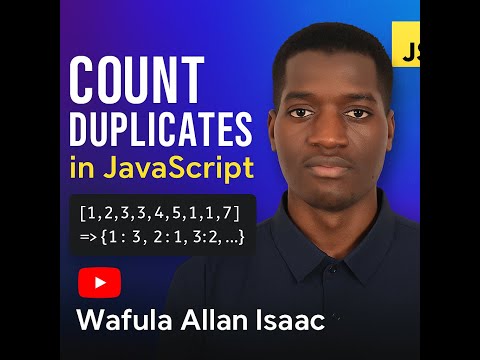 Count Duplicates in JavaScript | Easy JavaScript Interview Question Explained