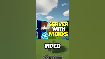 How to Create Minecraft Server With Mods for FREE #shorts #aternosserver #freeminecraftserver
