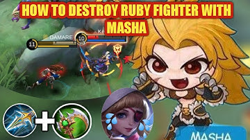 HOW I DESTROY RUBY OR COUNTER RUBY WITH THIS ITEM BUILD| MOBILE LEGENDS
