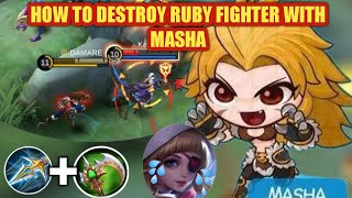 HOW I DESTROY RUBY OR COUNTER RUBY WITH THIS ITEM BUILD| MOBILE LEGENDS