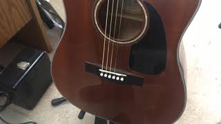 Fender acoustic With fishman tuner not working, fixed.