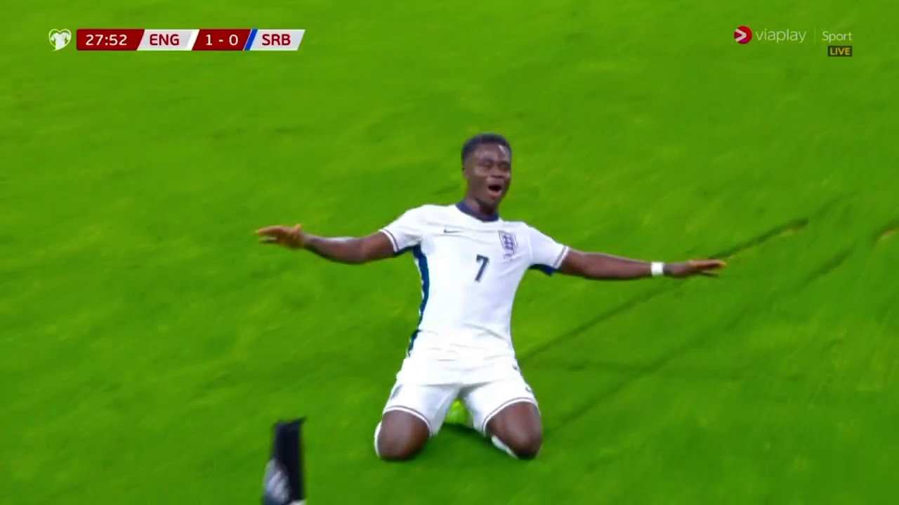 Bukayo Saka Crazy Goals For England! 🤯🇬🇧