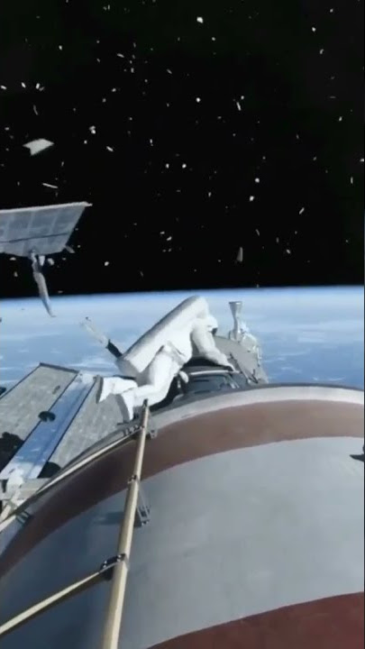 luar angkasa ‼️satelit bertabrakan  ⁉️ #shorts #storywa #viral #space
