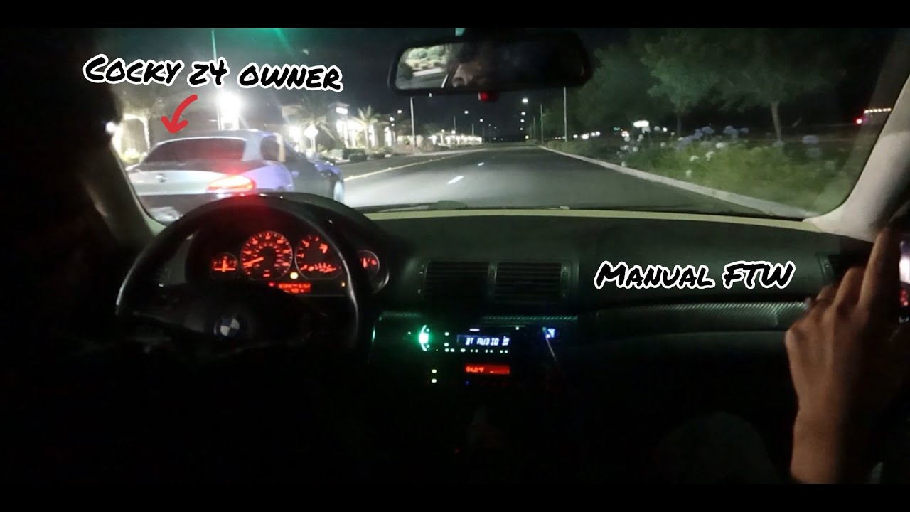 N52 z4 vs M54 330ci *driver stalls multiple times*