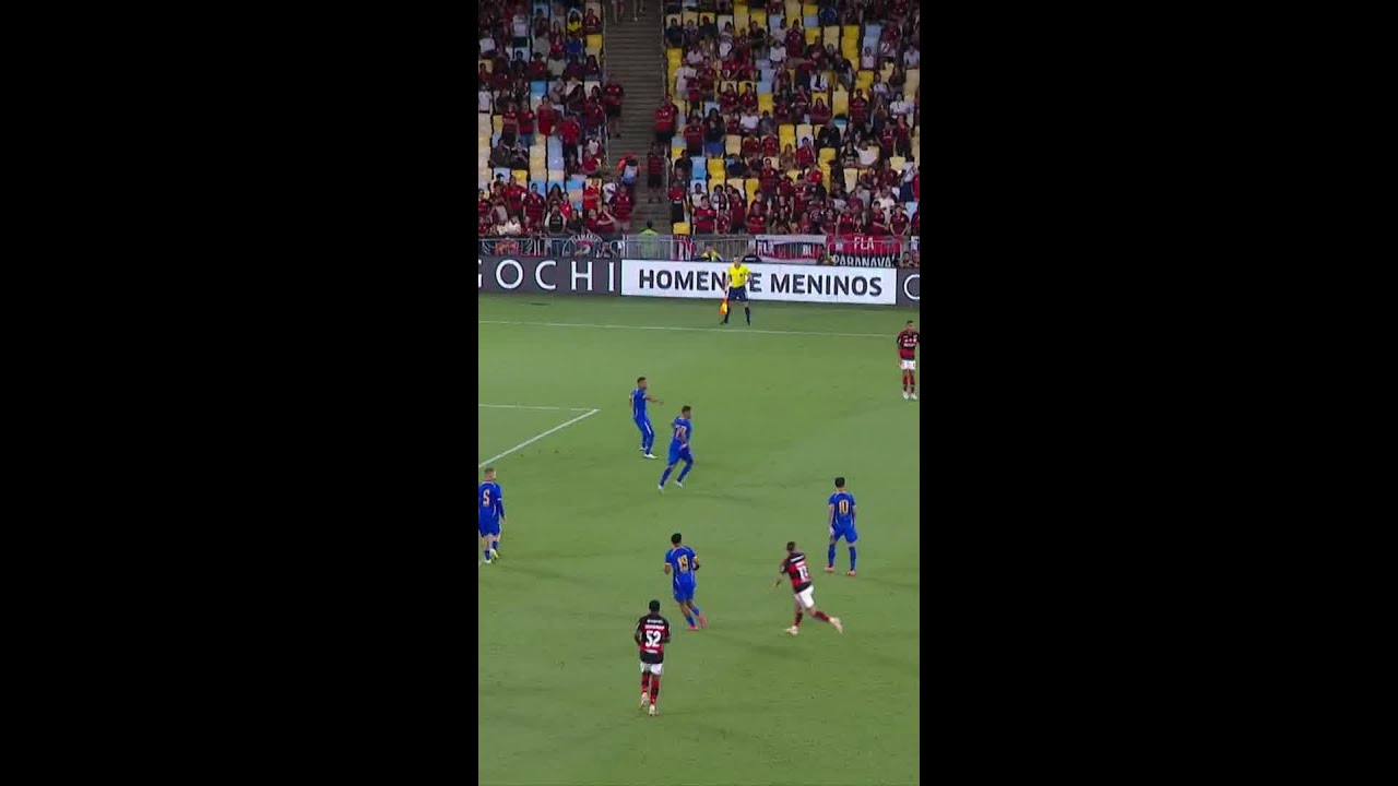 QUINTO GOL DO FLAMENGO, É DE EVERTON! | #shorts | ge.globo