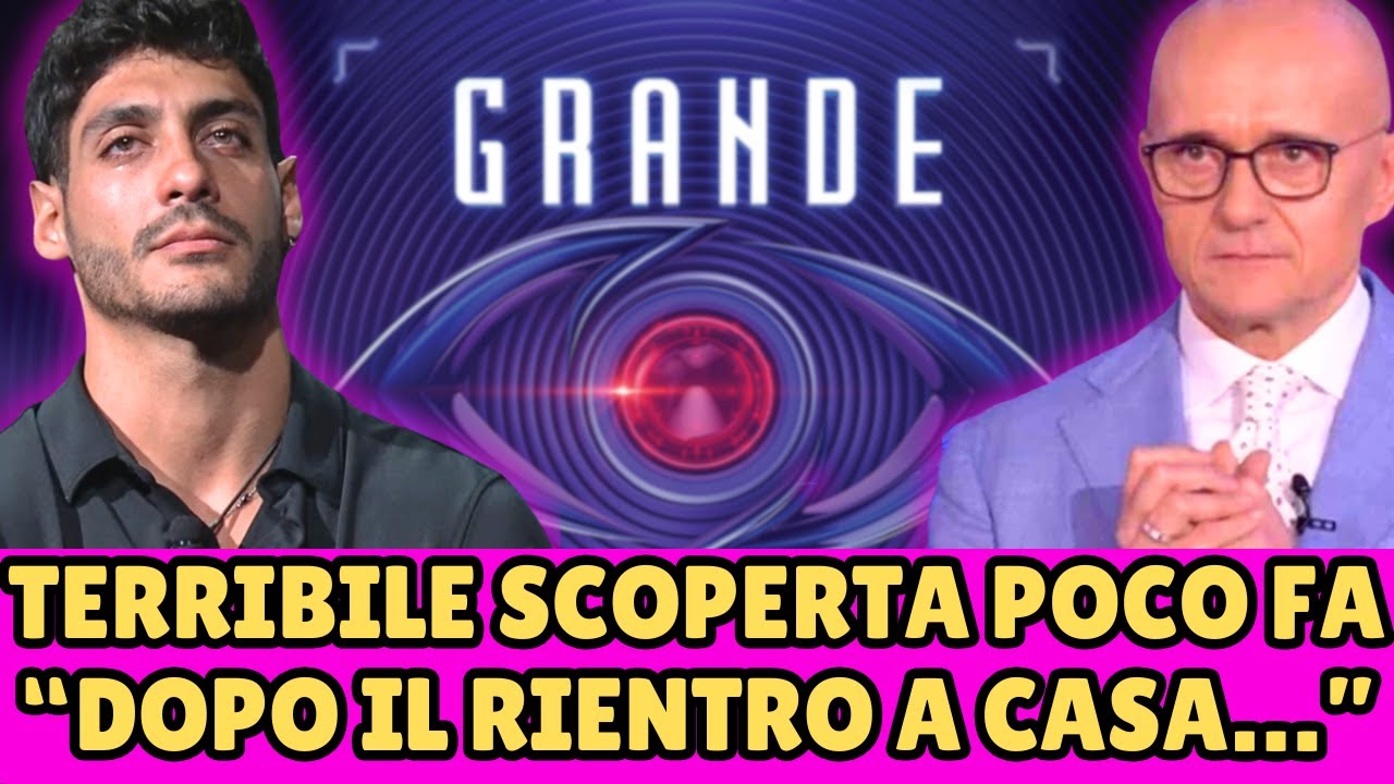 GRANDE FRATELLO SHOCK! "DOPO IL RIENTRO A CASA..." FAN SCONVOLTI!