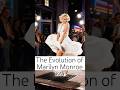 The Evolution of Marilyn Monroe #marilynmonroe