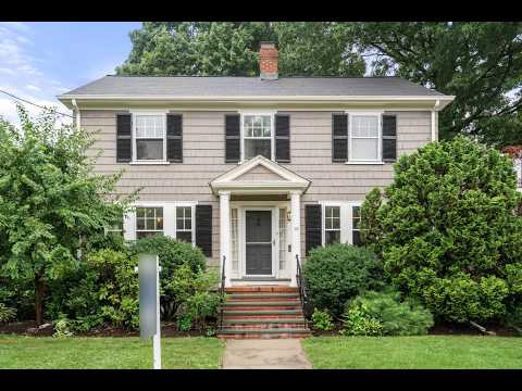 20 Preble Gardens Road, Belmont, MA home video tour