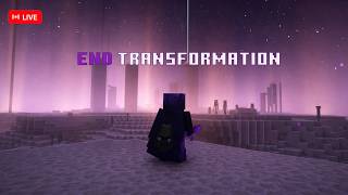 Rebuild end in our server Minecraft Live  🔴