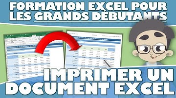 COMMENT IMPRIMER UN DOCUMENT EXCEL ?