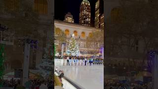 Bryant Park Christmas Tree lighting 2024 New York City
